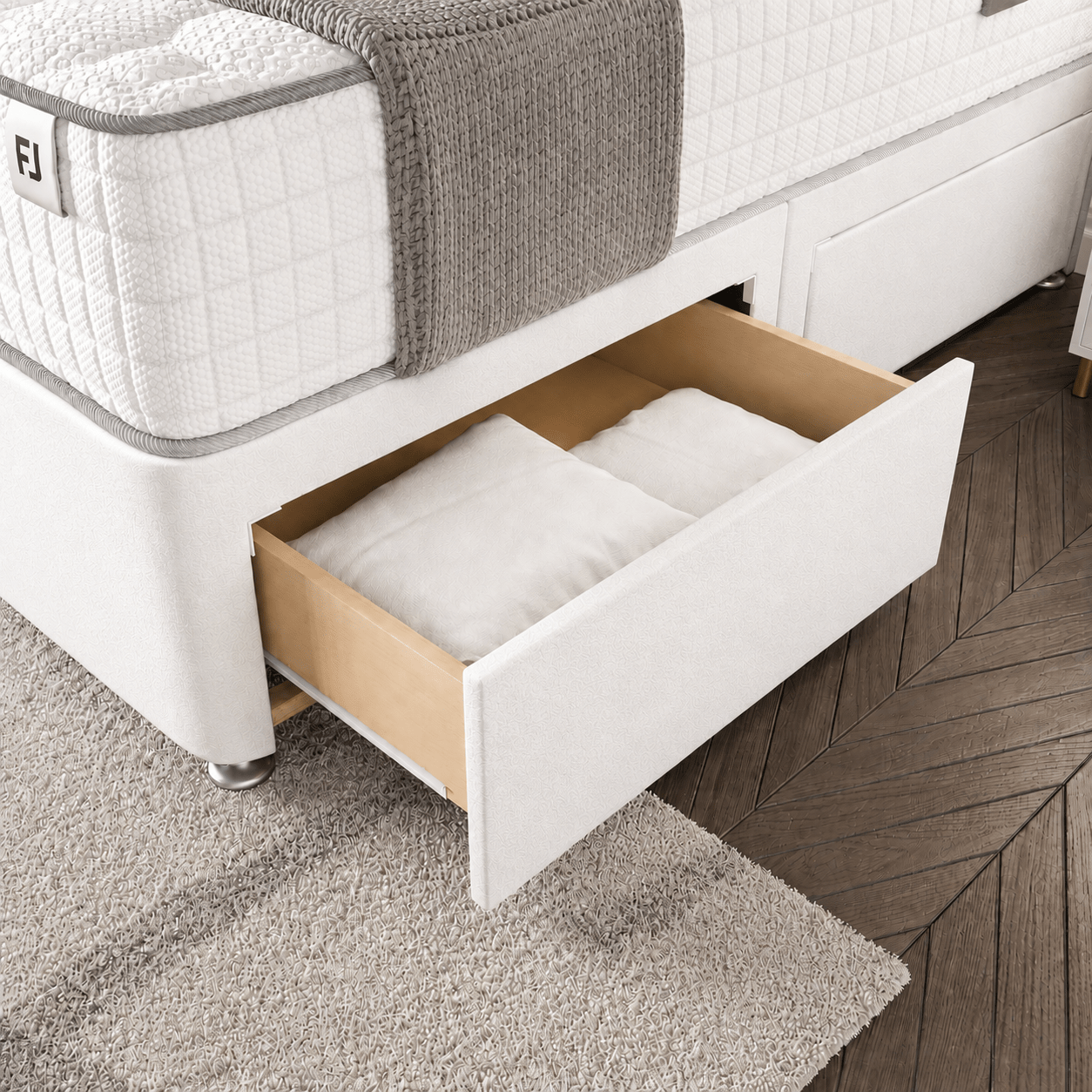 Paine Horizon Border Divan Bed