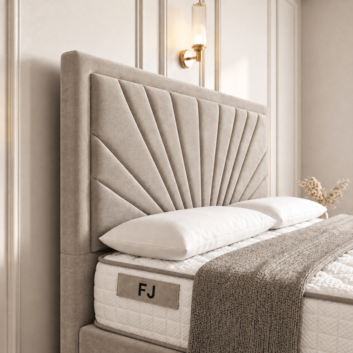 Paine Horizon Border Divan Bed