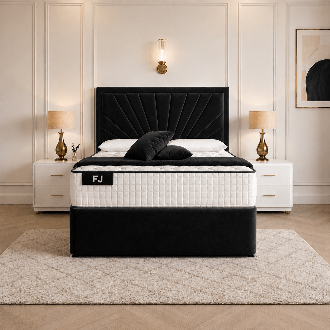 Paine Horizon Border Divan Bed