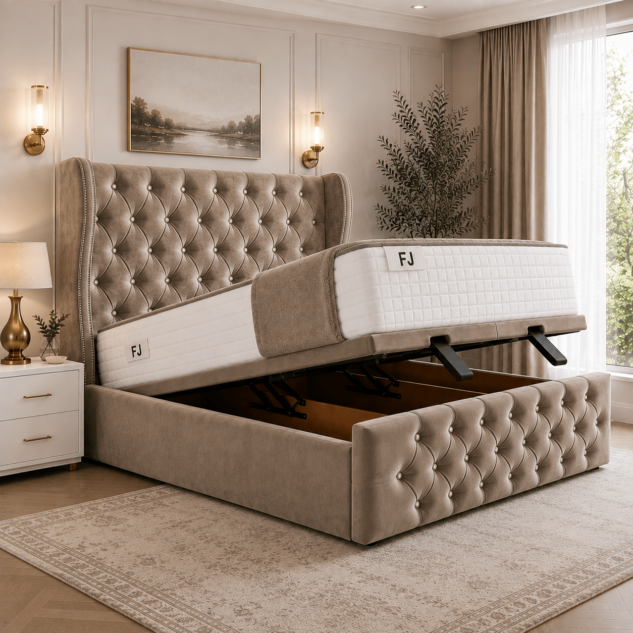 Marylebone Ottoman Storage Bed