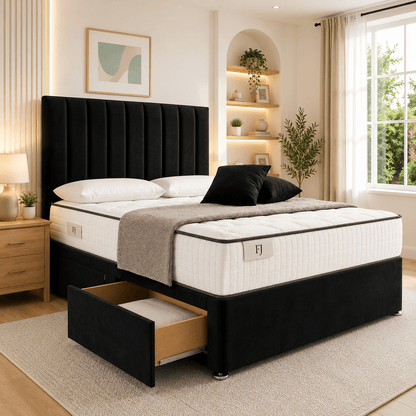 Amelia Petite Line Divan Bed
