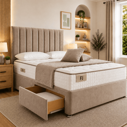 Amelia Petite Line Divan Bed