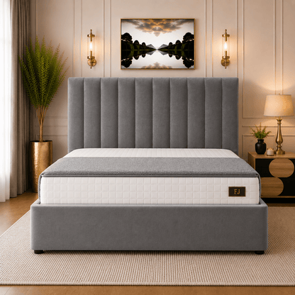 Amelia Petite Line Ottoman Bed