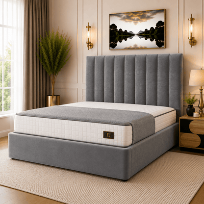 Amelia Petite Line Ottoman Bed