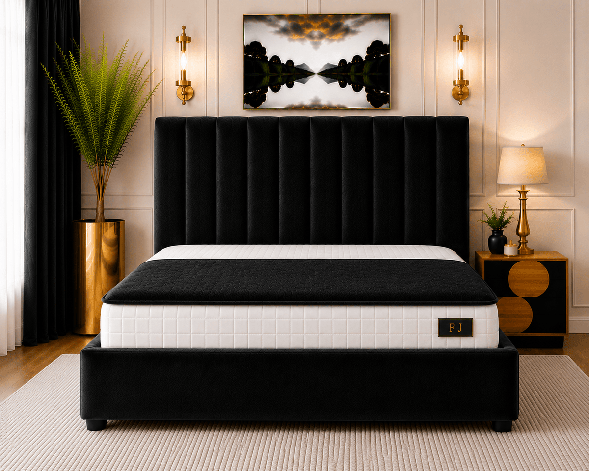 Amelia Petite Line Ottoman Bed