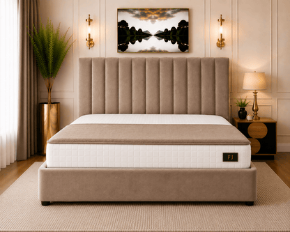 Amelia Petite Line Ottoman Bed
