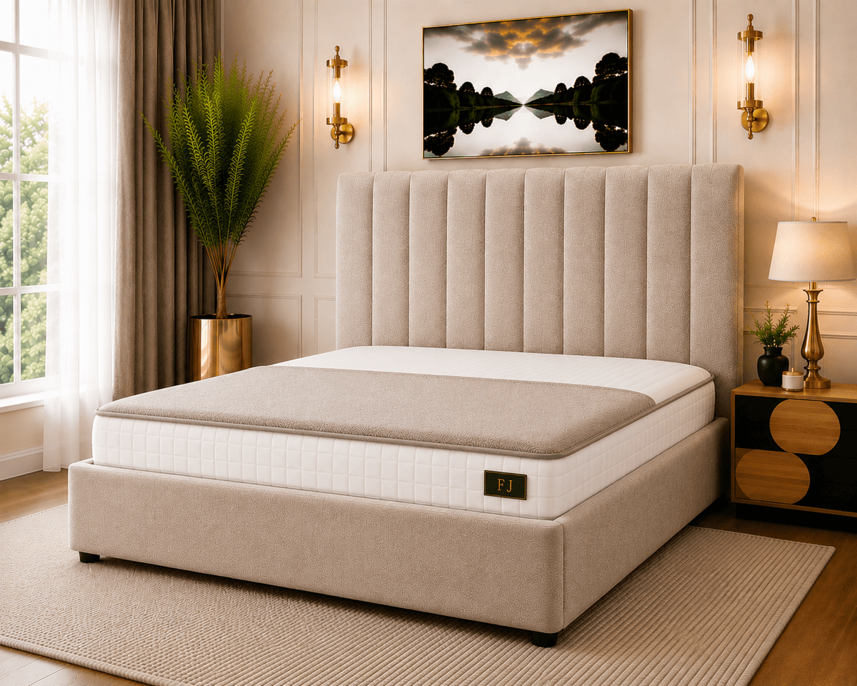 Amelia Petite Line Ottoman Bed