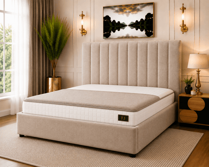 Amelia Petite Line Ottoman Bed