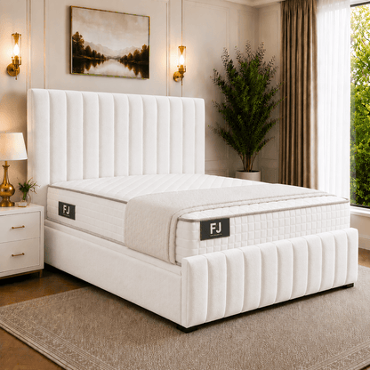 Amelia Petite Line Ottoman Bed (with Headboard & Footboard)