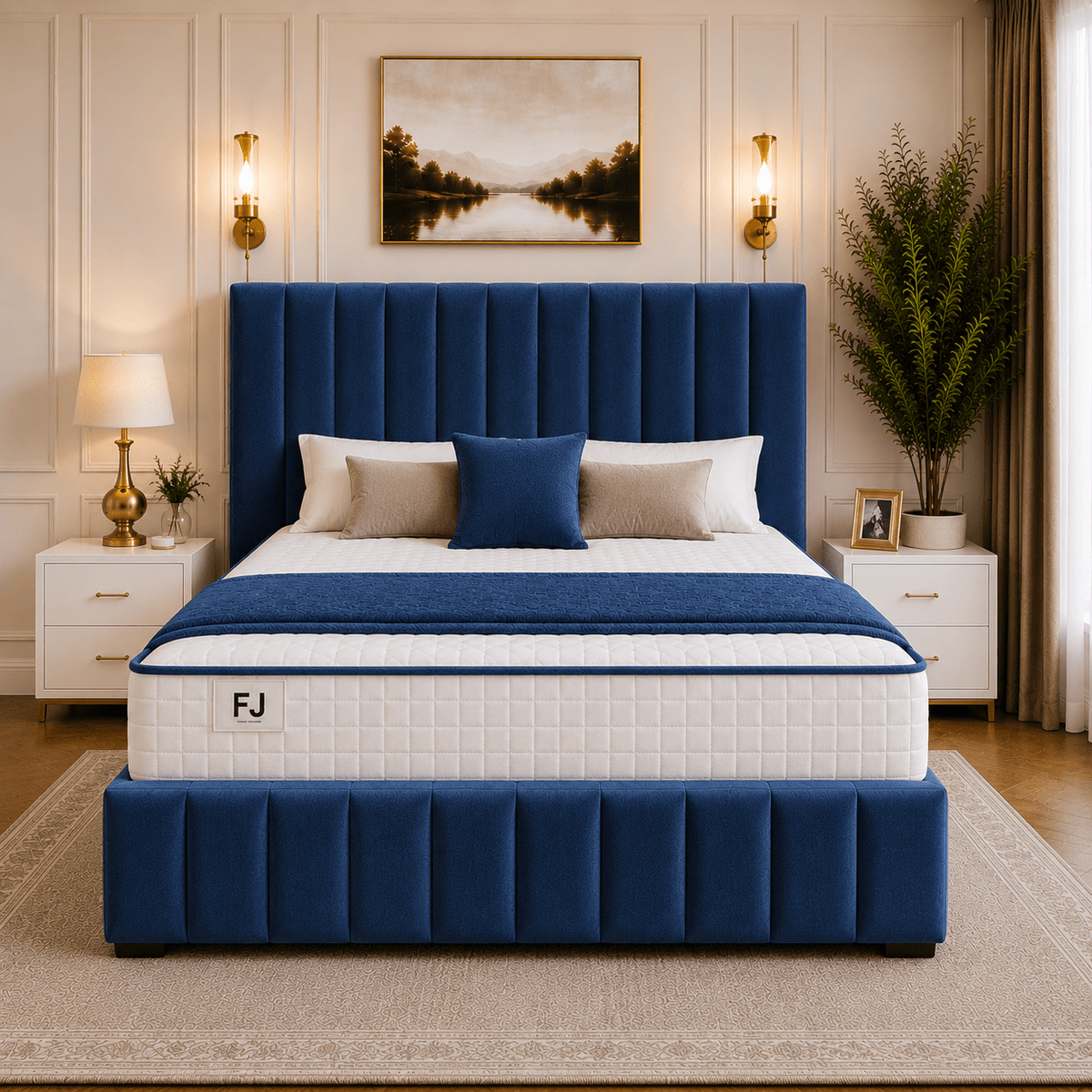 Amelia Petite Line Ottoman Bed (with Headboard & Footboard)