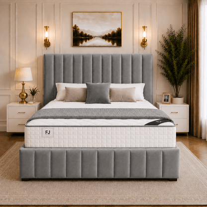 Amelia Petite Line Ottoman Bed (with Headboard & Footboard)